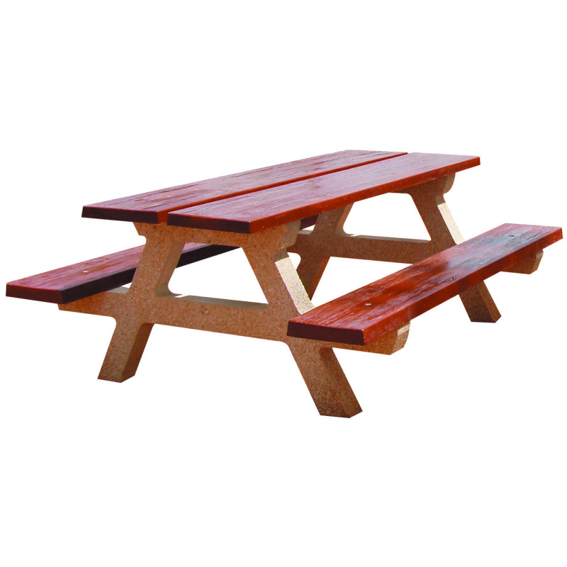 Table pique nique béton MOULI direct urbain